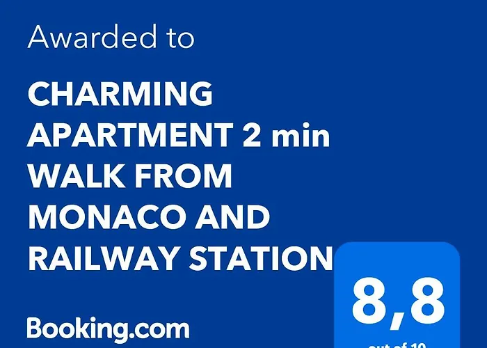 Apartment Charming 2 Min Walk From Monaco And Railway Station Beausoleil